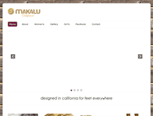 Tablet Screenshot of makalucalifornia.com